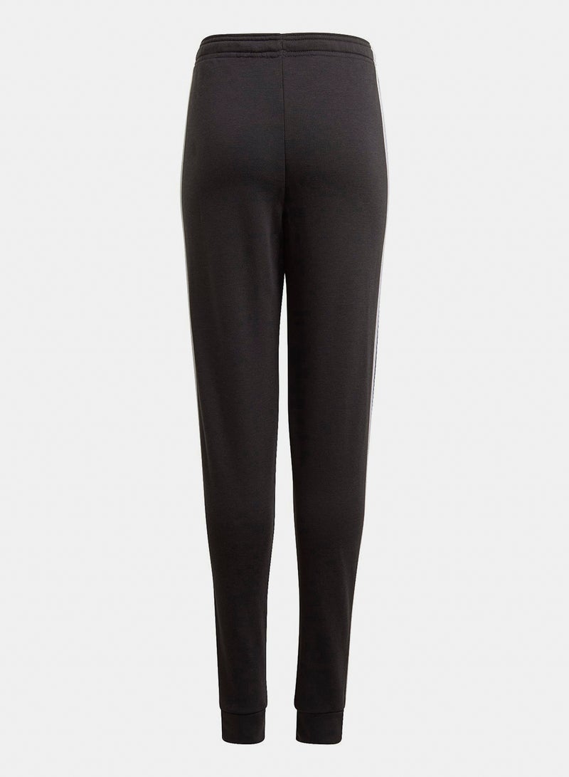 Adidas Girls Essentials 3-Stripes French Terry Pant - Image 2