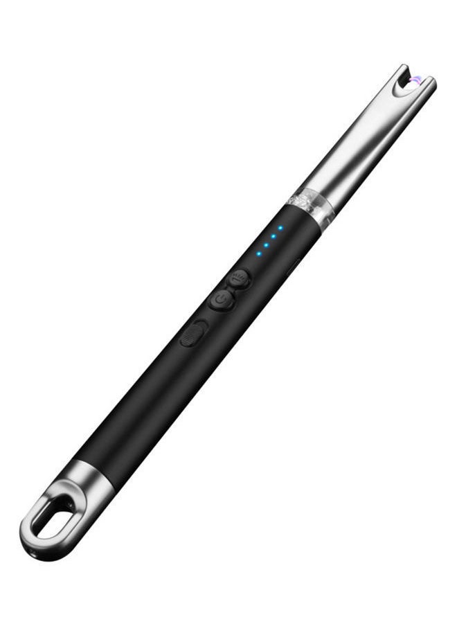 NIBEMINENT Multi-Functional Flameless Electric Arc Lighter with USB Cable Black  - Image 1