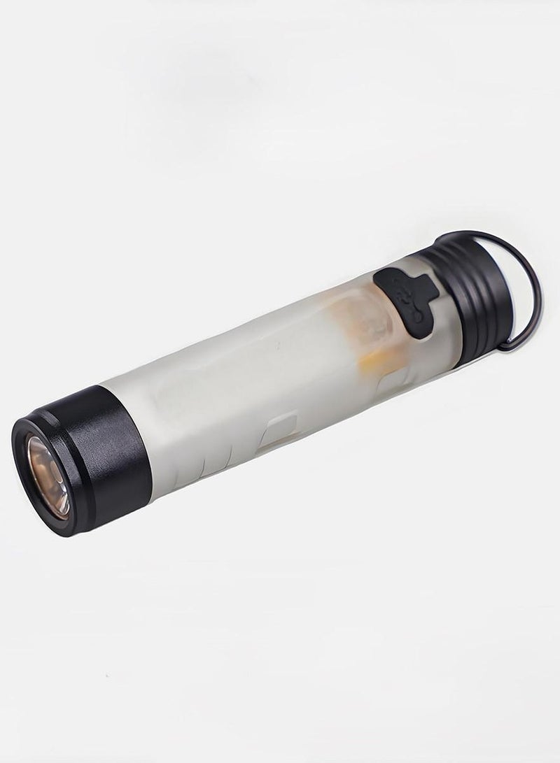 Small flashlight is powerful - 200mAh 350 lumens rechargeable flashlight with 11 light modes, magnetic handheld flashlight for emergencies, camping, hiking  - Image 2