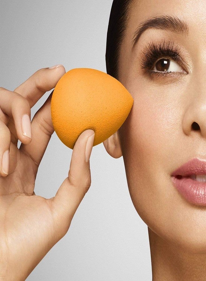 DATNASAYAD Golden Synthetic Fibers Makeup Brush With 1 Blender Puff - (Set Of 12) Brush - Image 4