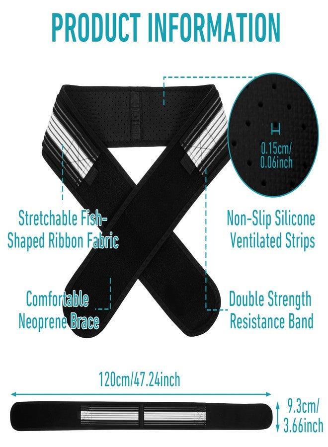 APLZGMG Si Joint Belt for Women and Men, Breathable & Adjustable Sacroiliac Belt Sciatica Pain Relief Brace for Lower Back, Sacroiliac, Sciatic, Pelvic, Lumbar, Hip,Leg, Sacral Nerve - Image 2