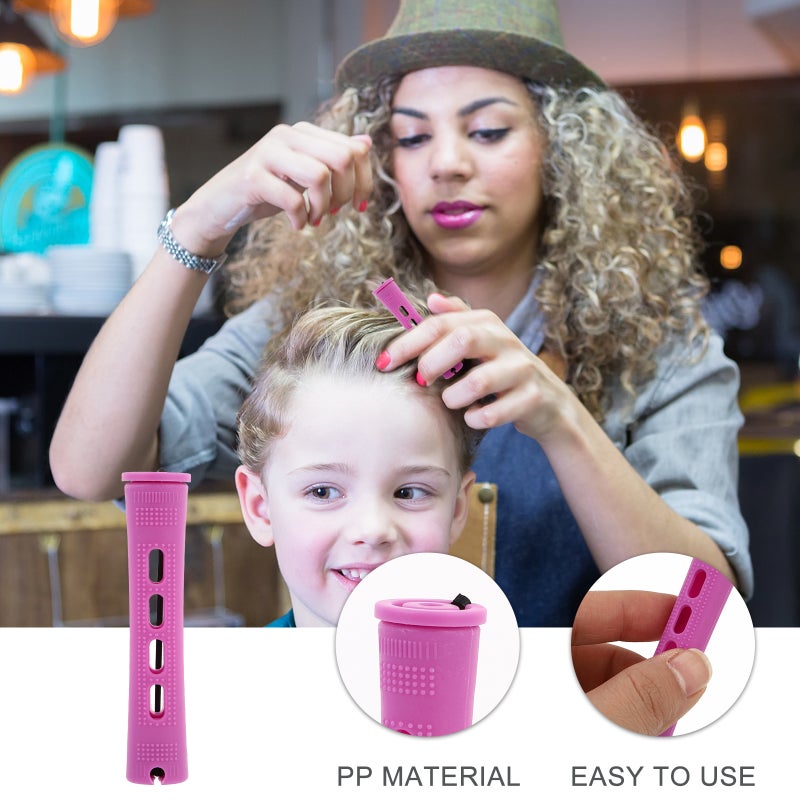 30Pcs Hair Rollers Hair Curlers Wave Hair Curlers Rollers with Caps - Image 1