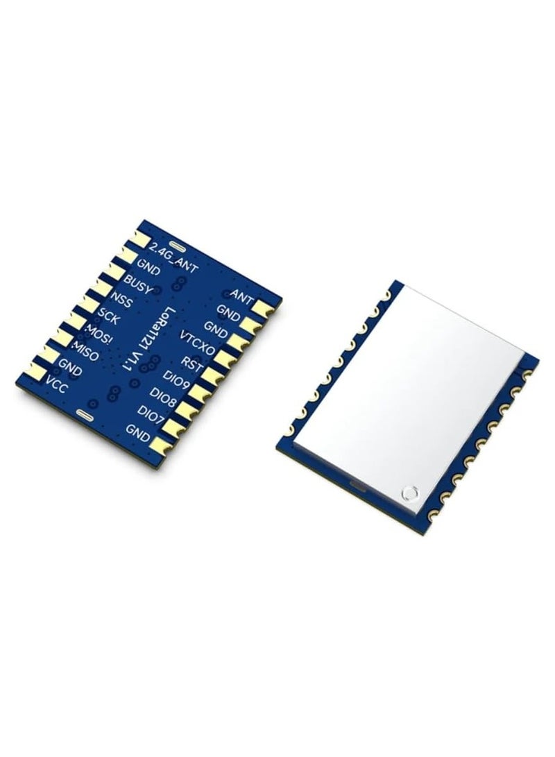 LoRa1121 Ultra-Low-Power 160mW LR1121Chip Long Distance 433MHz and 2.4GHz Dual-Band Communication Module x 2 PCS  - Image 1