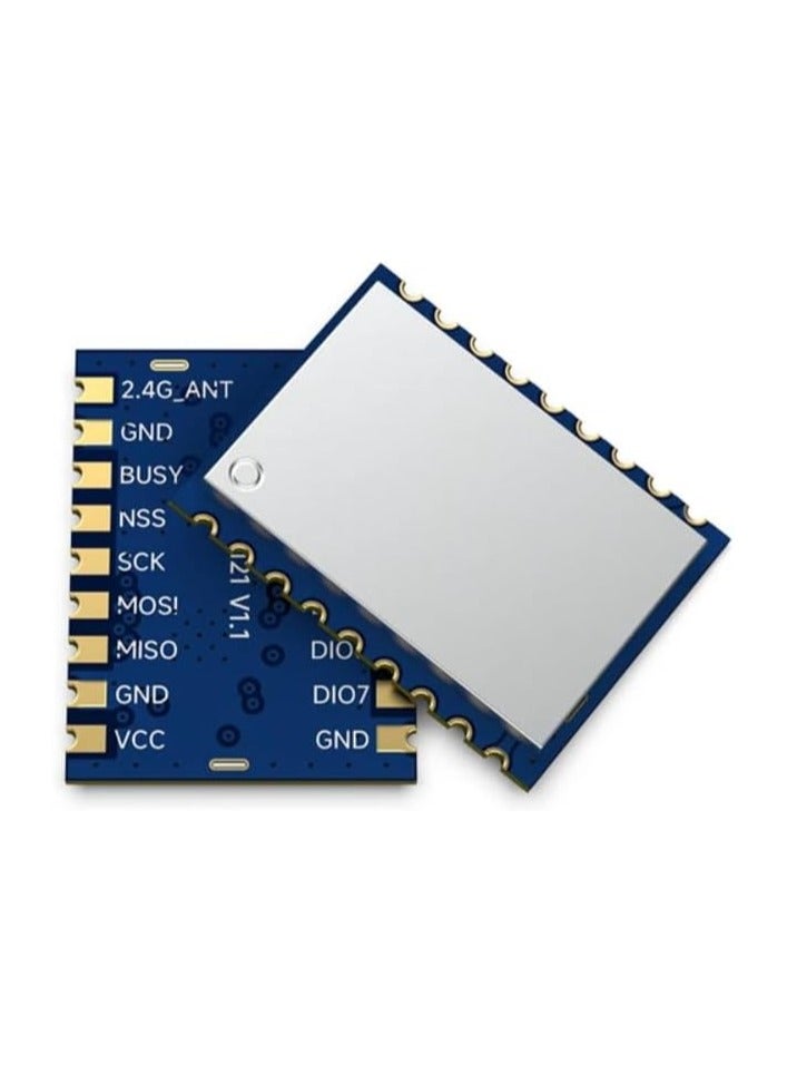 LoRa1121 Ultra-Low-Power 160mW LR1121Chip Long Distance 433MHz and 2.4GHz Dual-Band Communication Module x 2 PCS  - Image 2