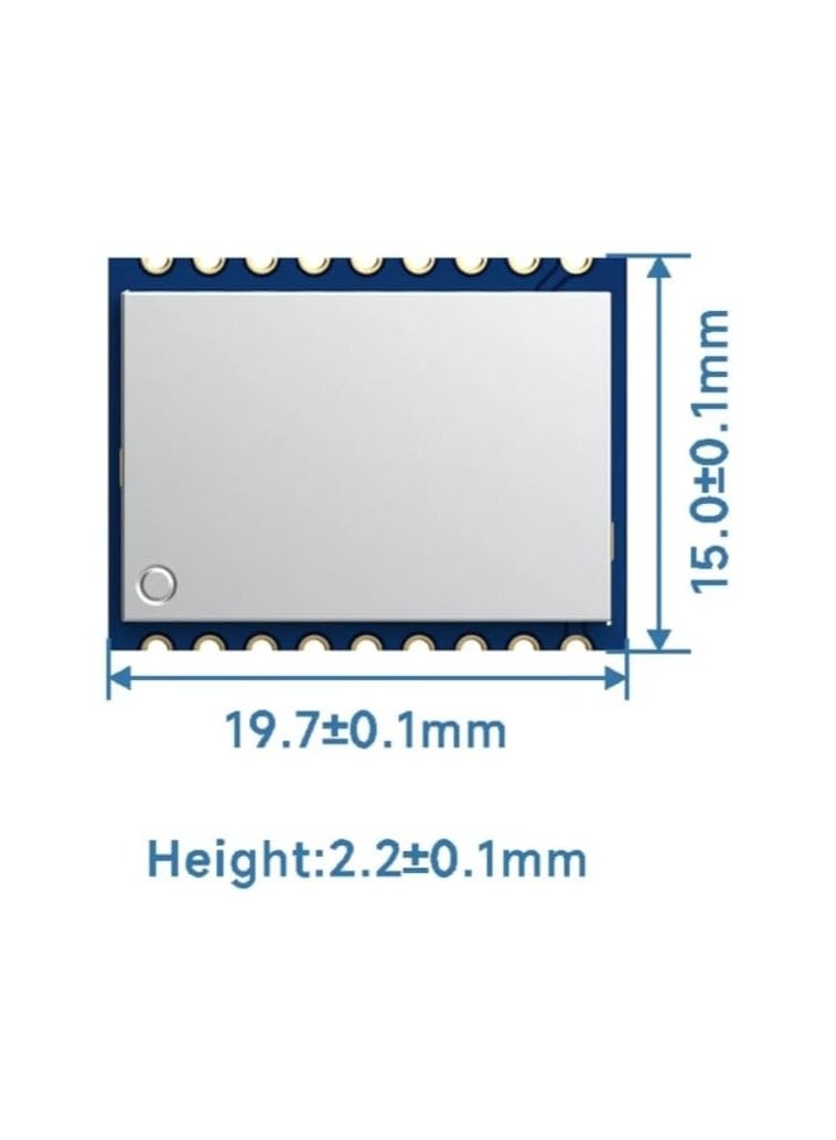LoRa1121 Ultra-Low-Power 160mW LR1121Chip Long Distance 433MHz and 2.4GHz Dual-Band Communication Module x 2 PCS  - Image 3