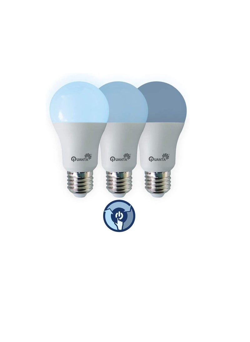 QUANTA Noor Glowsmart 11W E27 A60 Smart LED Bulb (Daylight) - Image 3