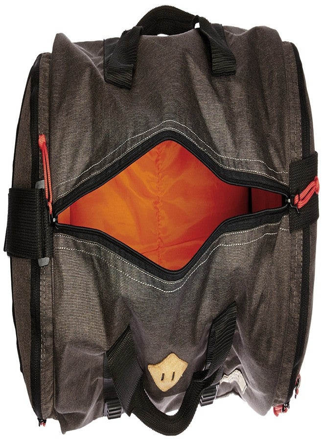 GEAR Classic Duffel Grey Orange (DUFCLASIC0401) - Image 3
