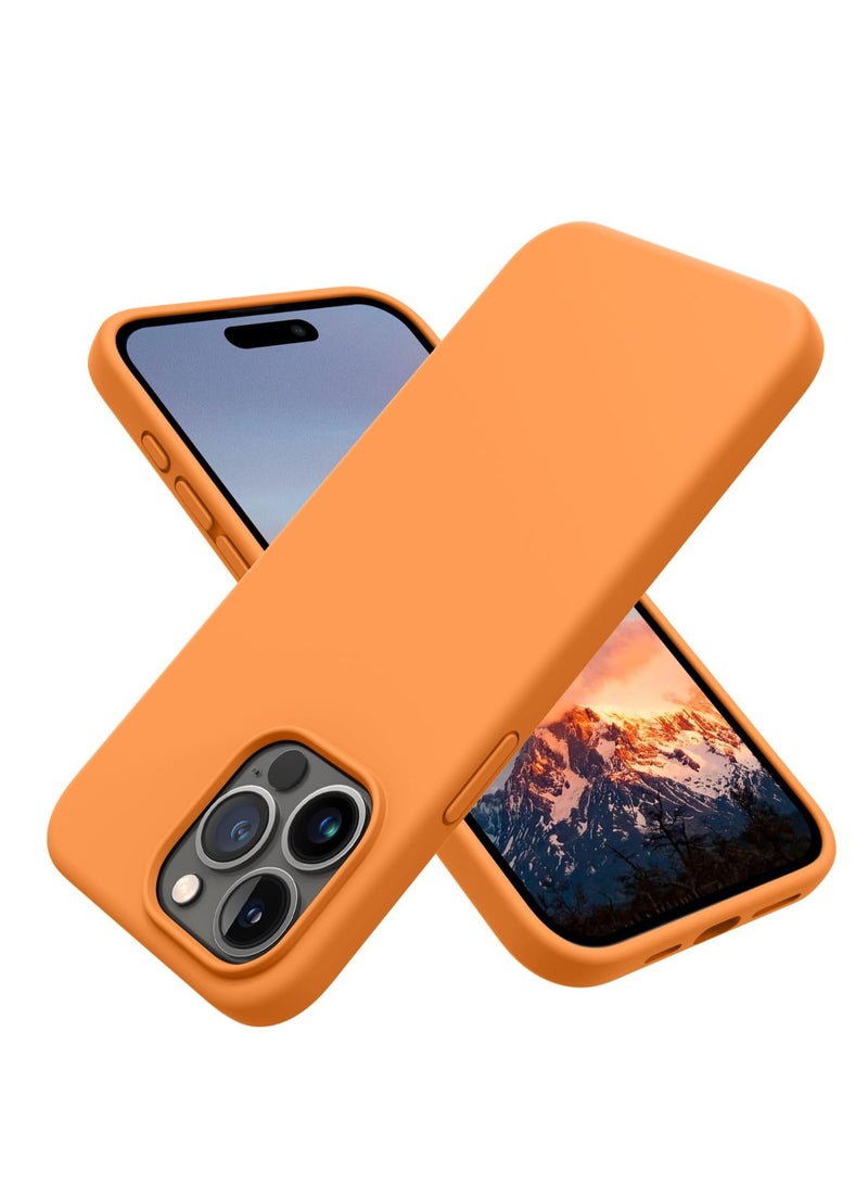 ELTRAZONE Shockproof Designed for iPhone 14 PRO Case, Liquid Silicone Phone case with (Soft Anti-Scratch Microfiber Lining) Military Grade Drop Protection Slim Thin Cover, Anti Finger-Print CASE - Image 1