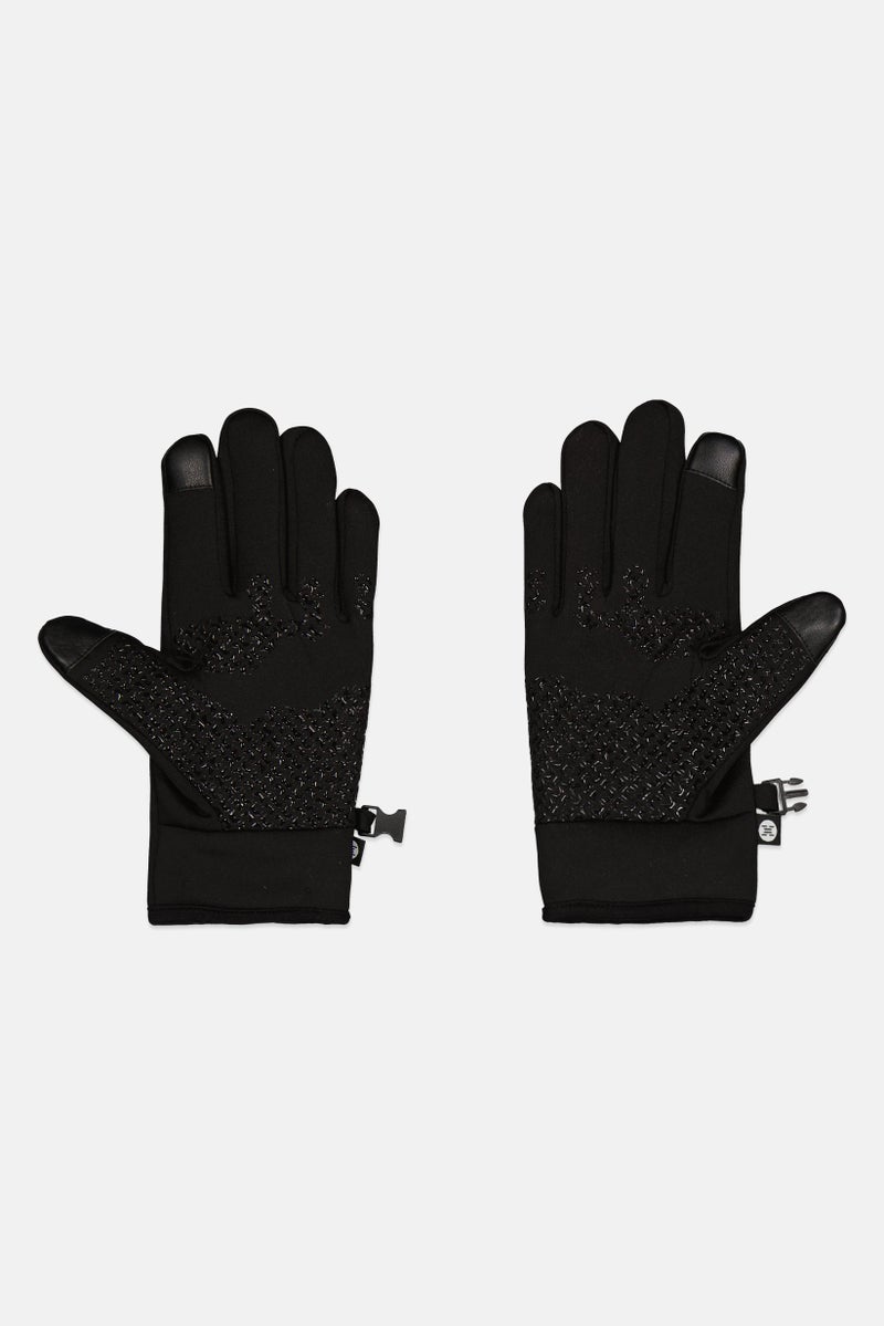 RBX Women 1 Pair Plush Lined Gloves, Black - Image 2