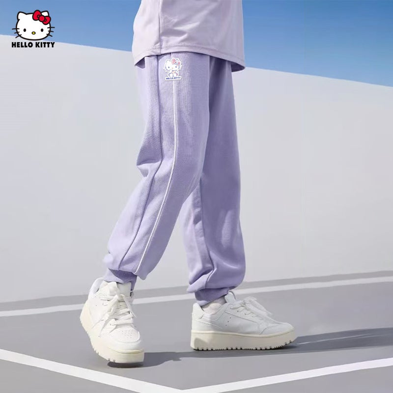 Hellokitty Hello Kitty Girls Spring New Sweatpants Casual Western Style Middle And Large Children'S Wear Pants - Image 2