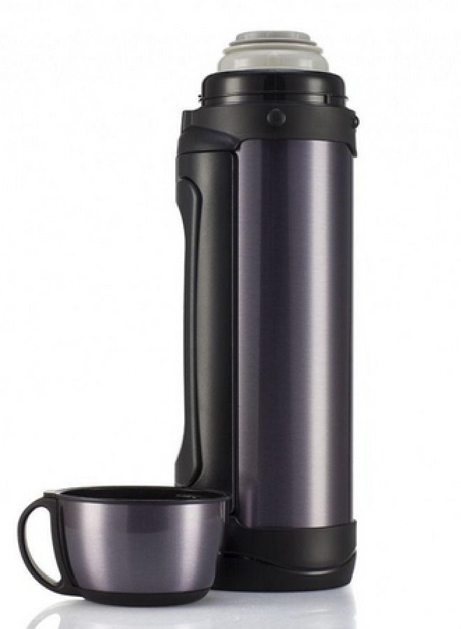 شاها ترمس 1,9 لتر - بنفسجي فاتح - استيل - مع يد - 311115031 - Image 2