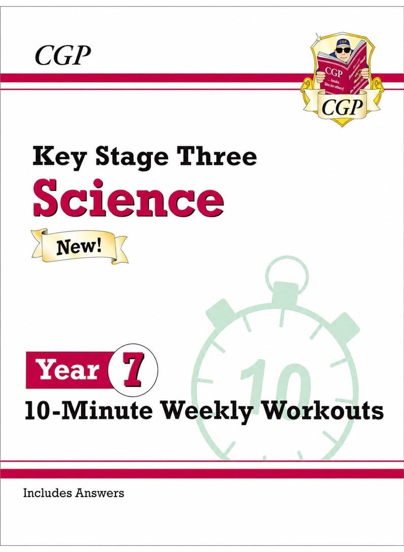 KS3 Year 7 Science 10-Minute Weekly Workouts (includes answers) - Image 1