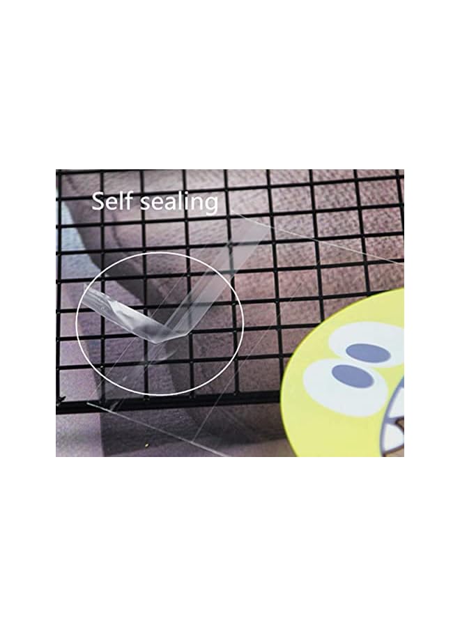 S-TOP 400 PCS Self Adhesive Plastic Cookie Bags, Candy Treat Bakery Decorating Chocolate Gift Bag, DIY Plastic Individual Bag for Wedding Birthday Cake Pops Supplies Party Favors, 3.9 x 3.9 In - Image 4