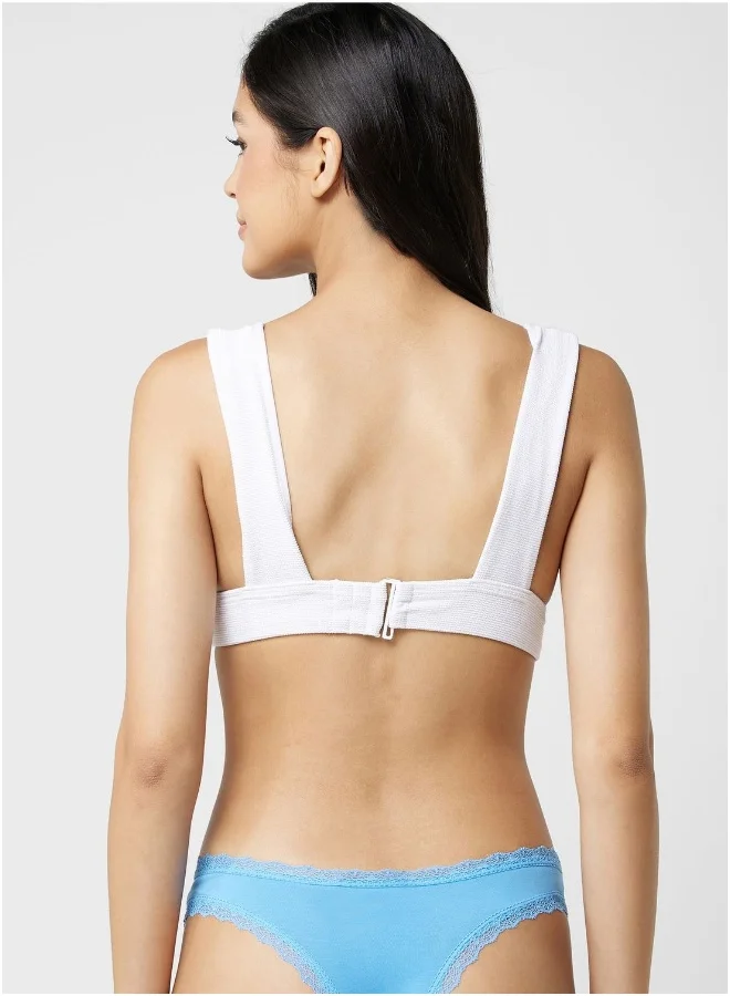 Isla & Evie High Leg Lace Brief