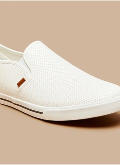 Lee Cooper Men's Textured Slip-On Loafers  - Image 5