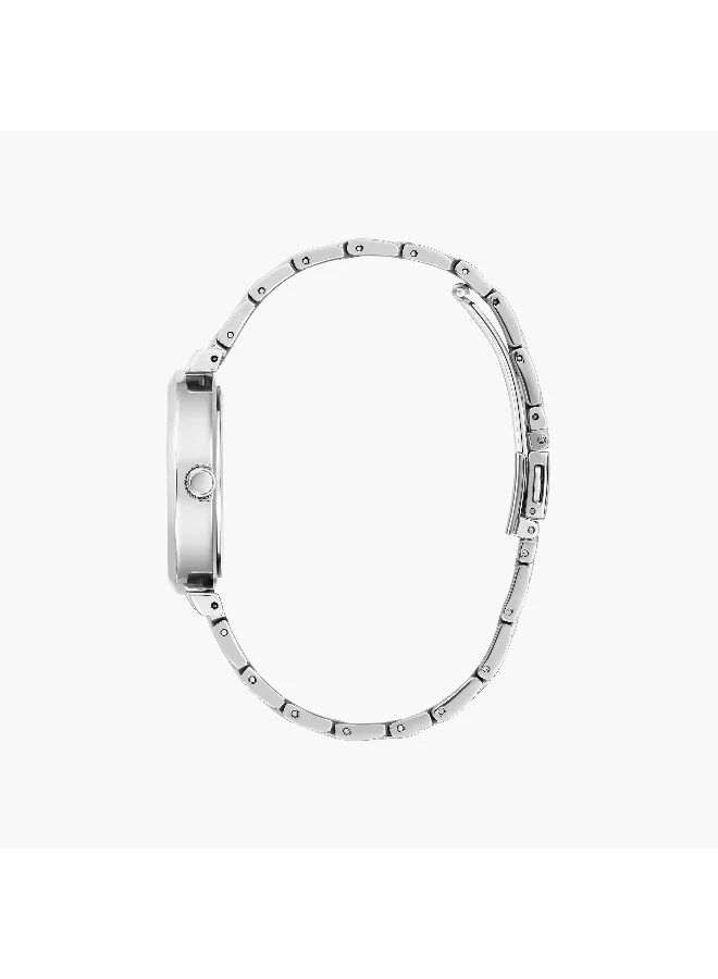 جس Silver Analog Watch for Women