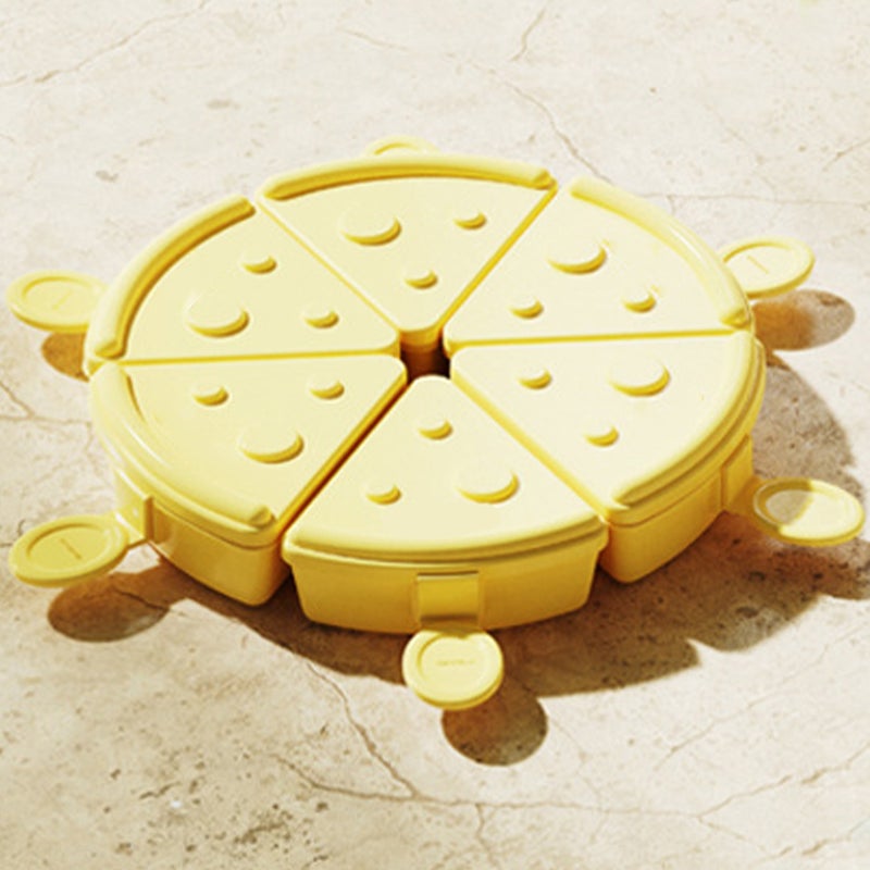 6PCS Cheese Ice Cream Molds With Lid Stackable Maker Tray - Image 5