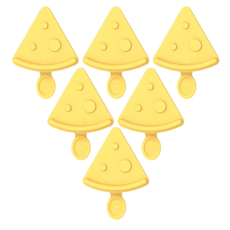 6PCS Cheese Ice Cream Molds With Lid Stackable Maker Tray - Image 1