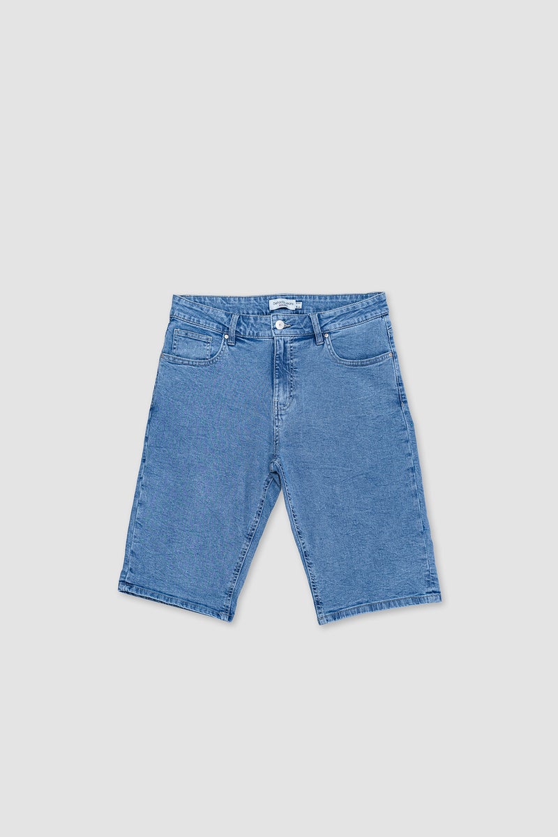 ديفاكتو شورت برمودا جينز قصة عادية - Image 1