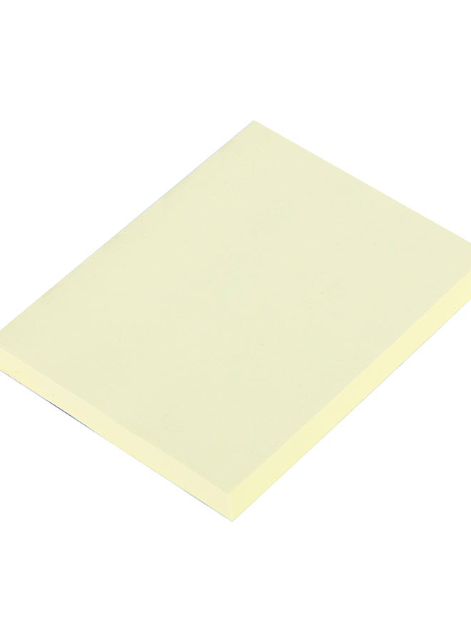 DELI STICKY NOTES 76×101MM 3"×4" 100 SHEETS YELLOW EA00452 - Image 3
