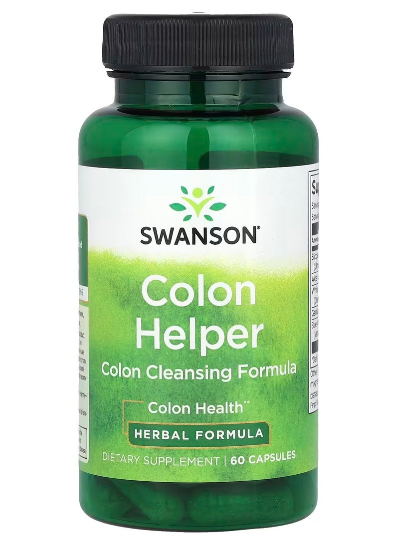 Swanson, Colon Helper, 60 Capsules