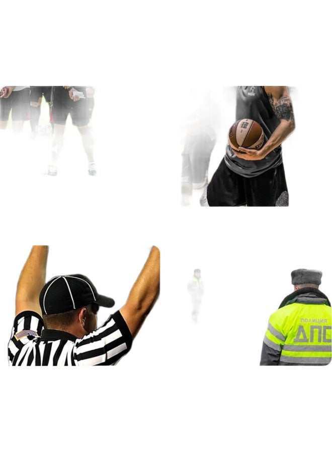 JAJALIN Outdoor Survival Whistle, Dolphin Whistle, Basketball Football Volleyball Sports Coach Referee Whistle, Black - Image 3