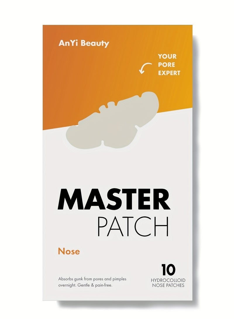 general Apepal 10Pcs Patch Nose Hydrocolloid Patches For Nose Pores, Pimples, Zits And Oil DermatologistApproved Overnight Pore Strips To Absorb Acne Nose 2ml - Image 1