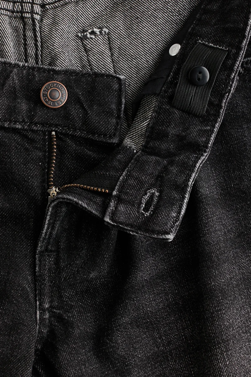 H&M  MAMA Wide Low Jeans for Women | Best Price UAE