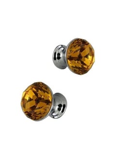 KNP KNP Brown Crystal Acrylic Drawer Knobs 2Pcs add a luxurious touch to drawers, cabinets, and wardrobes while ensuring a comfortable grip for daily use. 