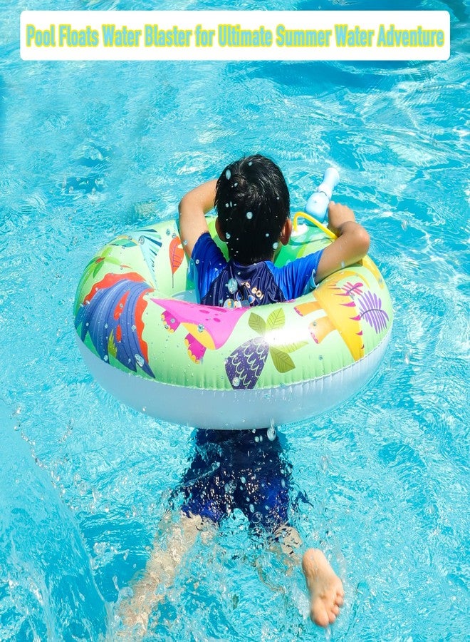 Parentswell 7-Pack Pool Party Set, Parentswell Inflatable Pool Float Swimming Rings, 3 Pool Tubes (with 3 Water Guns and 1 Beach Ball), Pool Party Favors for Summer Pool and Beach Fun - Image 2
