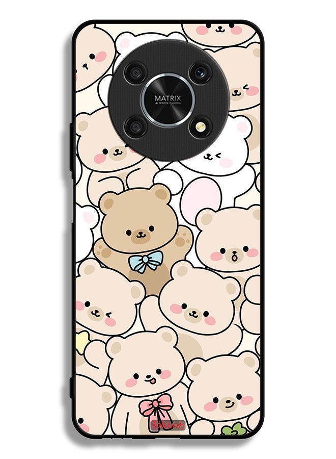 Tolwak Honor X30 5G Protective Case Cover Bears Pattern - Image 2