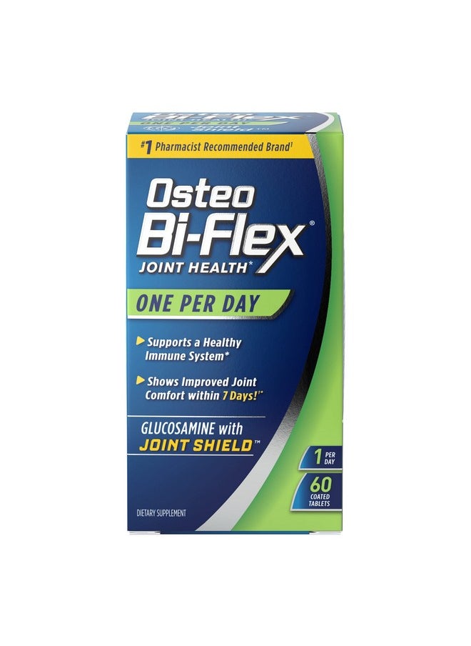 Osteo Bi-Flex One Per Day Glucosamine Joint Health Supplement With Vitamin D Coated Tablets 60 Count  - Image 2