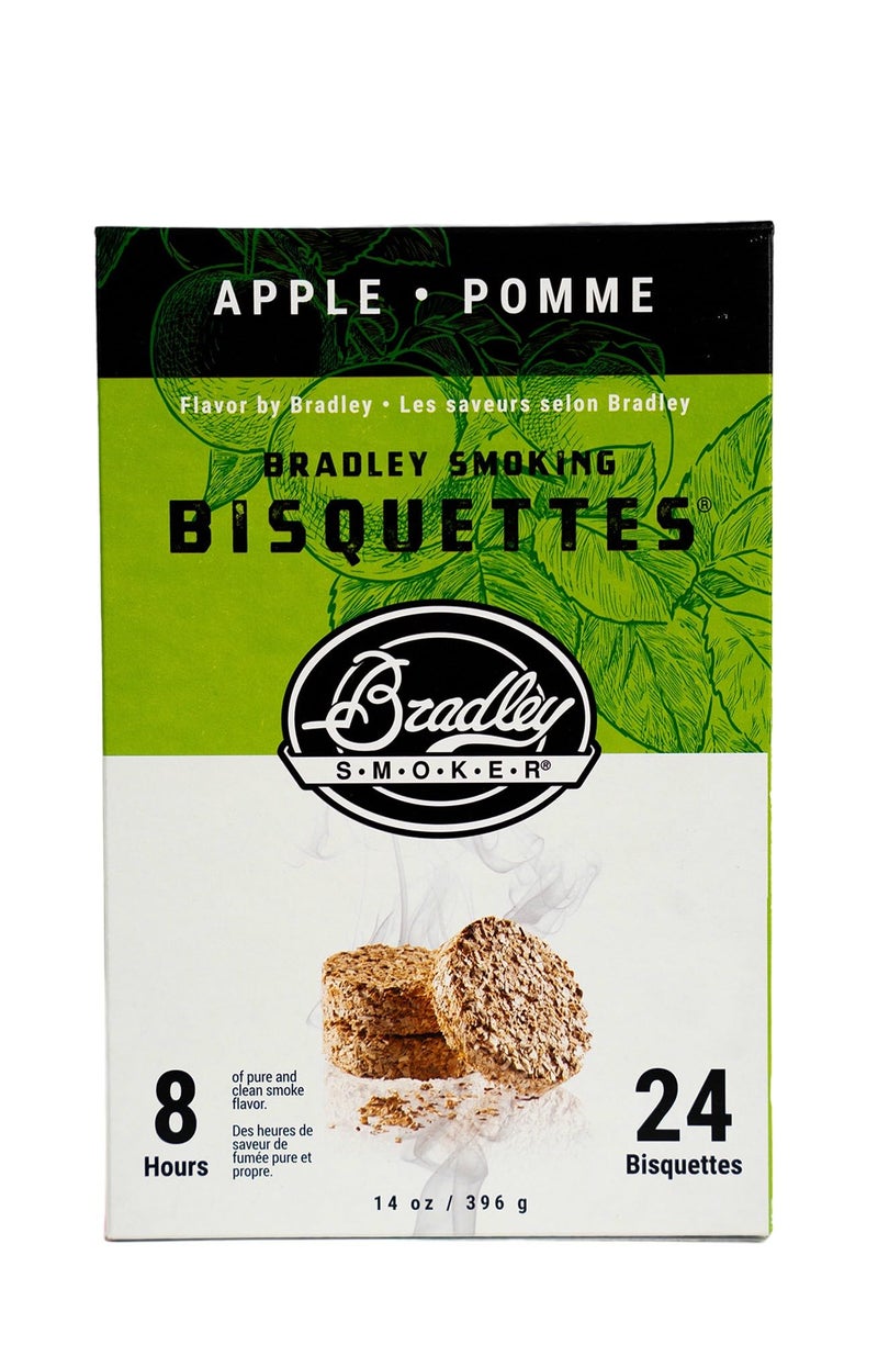 Bradley Smoker BTAP24 BTAP24-Flavor Bisquettes-Apple 24Pk, One Size, Multi - Image 5