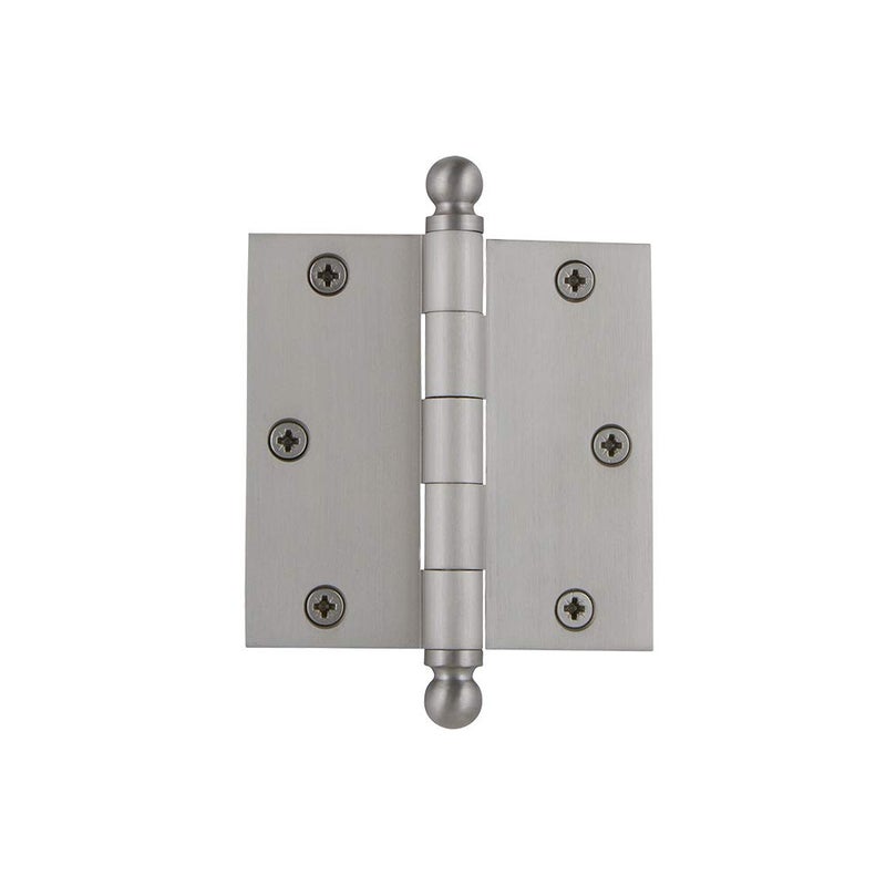 Nostalgic Warehouse BallTip Residential Door Hinge with Square Corners 35