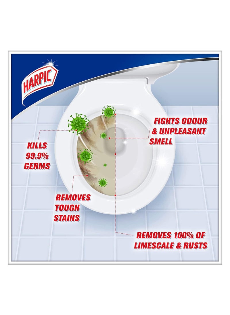 Harpic Harpic Disinfectant Bathroom Cleaner Citrus 2-Piece Pack - 700ml  - Image 2