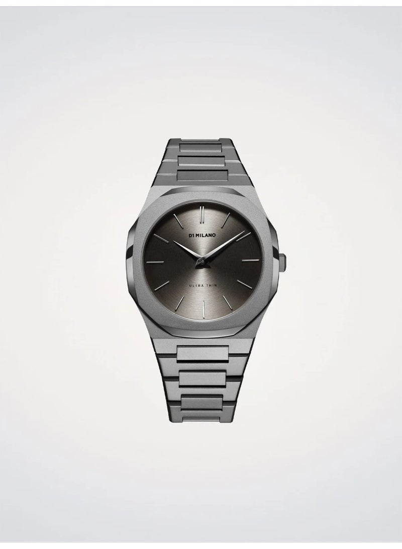 D1 MILANO UTBJ22 Antracite Ultra Thin Bracelet 40mm - Image 1