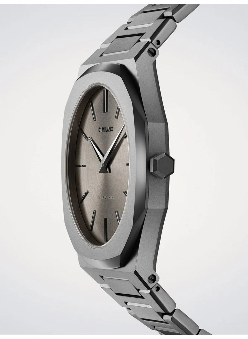 D1 MILANO UTBJ22 Antracite Ultra Thin Bracelet 40mm - Image 3