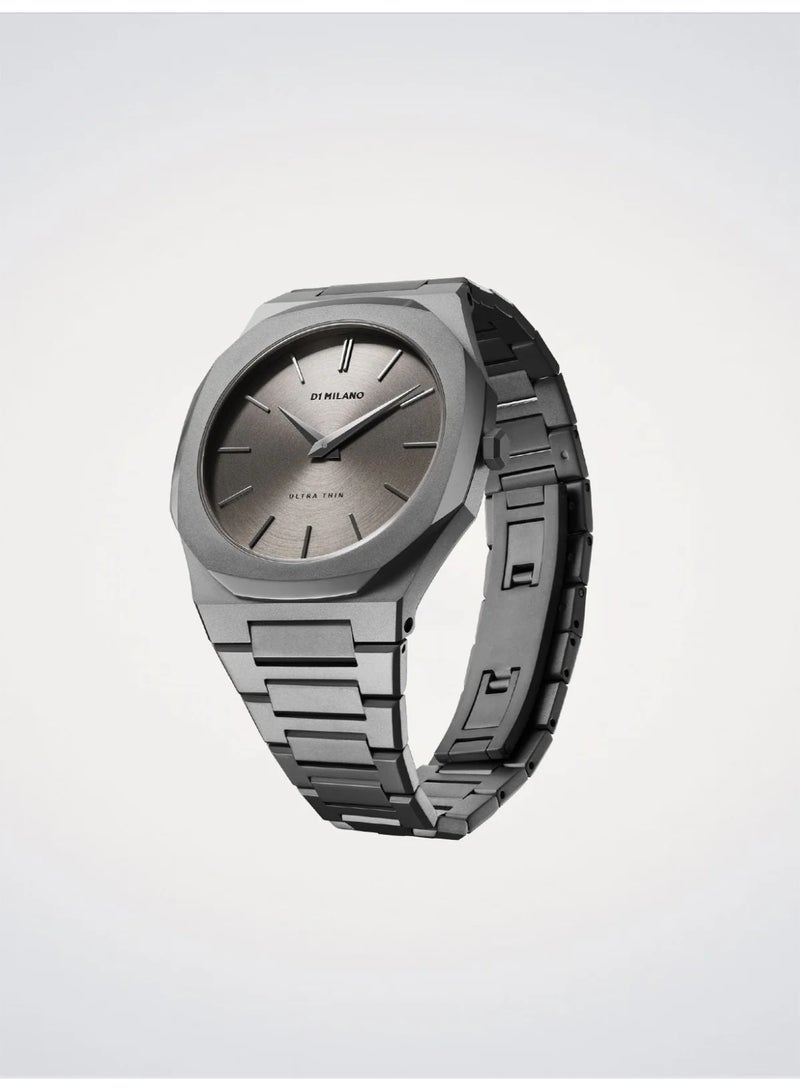 D1 MILANO UTBJ22 Antracite Ultra Thin Bracelet 40mm - Image 4
