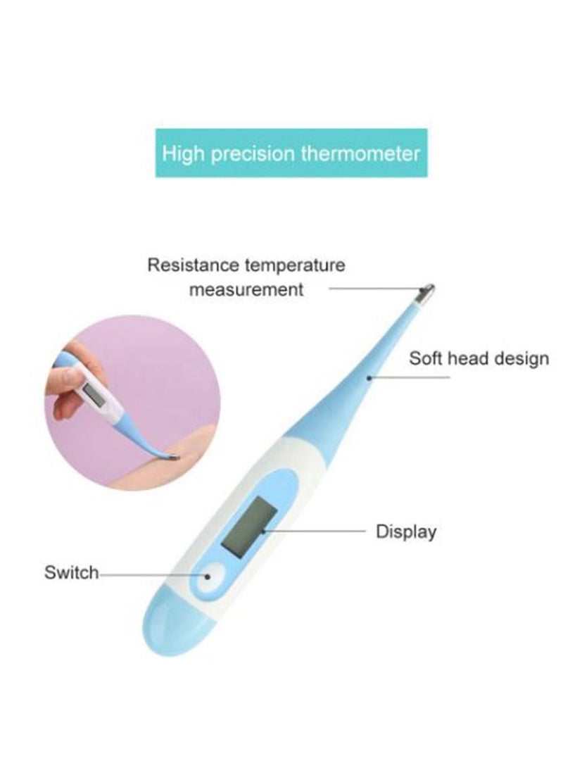 Filly Blue Baby Healthcare and Grooming Kit 8pcs set Hygiene Nail Scissors Clipper Portable Infant Child Tools Sets for Toddler(8- Piece) - Image 3