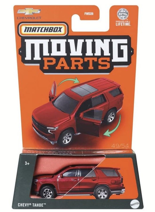 Matchbox Moving Parts Chevy Tahoe (Red) - Image 1