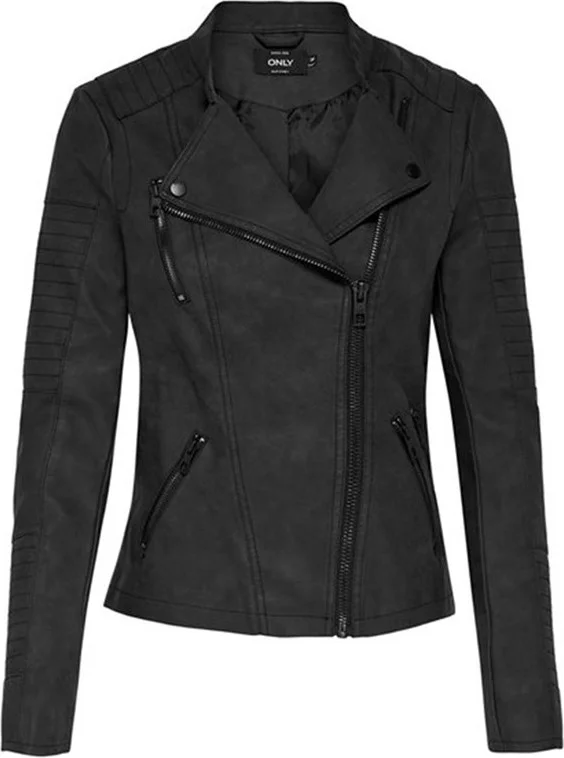 اونلي Women's Onlava Faux Leather Biker Otw Noos 15102997