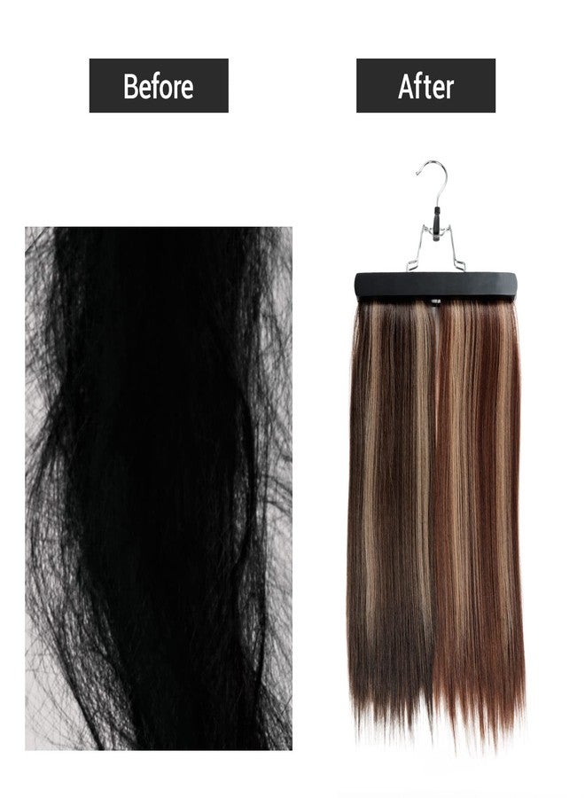 STUDIO LIMITED Wig Holder Hanger with Storage Bag, Dust-Proof & Waterproof Wigs Carrier for Hairpieces & Extensions (Black - 3 Pack) - Image 5