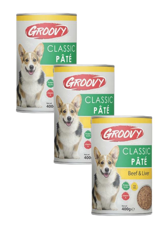 GROOVY DOG BEEF & liver 400 g Bundle - Image 1