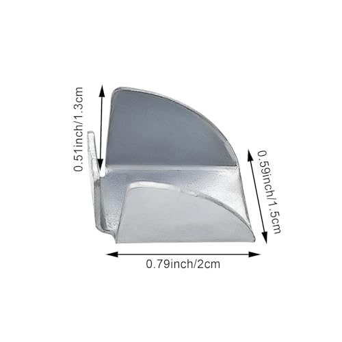 Arvintas 15 PCS Shelf Clips Bracket Replacement for Garage Cabinet, Removable Metal Shelf Support Clips Attachment Easy Install - Image 2