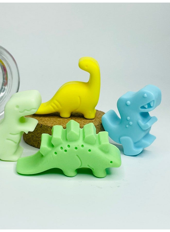 Yellow Petal Brand - Dinosaur Soap Bar, Lavender Bathing Bar, Handmade Soap safe for baby's skin (Pack of 4) - Image 3