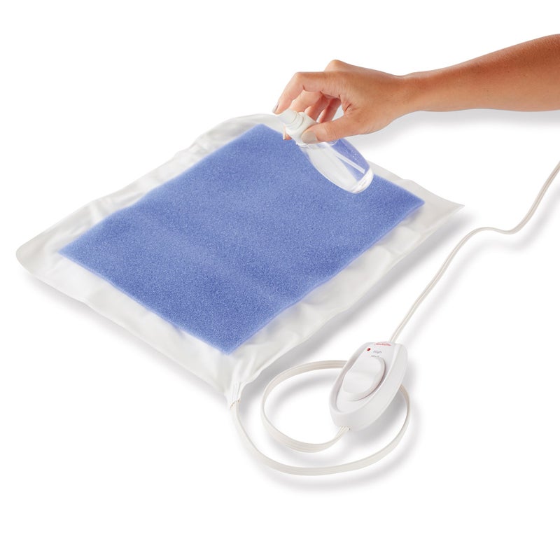 Sunbeam Heating Pad for Pain Relief | Standard Size Ultra Heat, 3 Heat Settings | Light Blue, 12 Inch x 15 Inch - Image 2