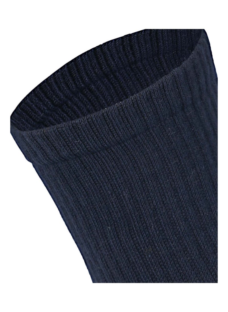 SAM SOCKS Kids Set of 3 Long School Plain Socks Navy Blue size 30-33 EU - Image 4