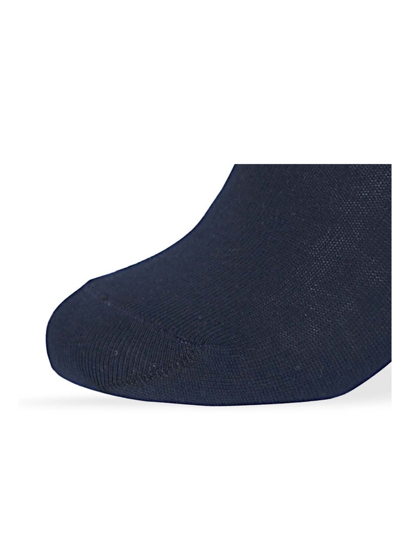 SAM SOCKS Kids Set of 3 Long School Plain Socks Navy Blue size 30-33 EU - Image 3