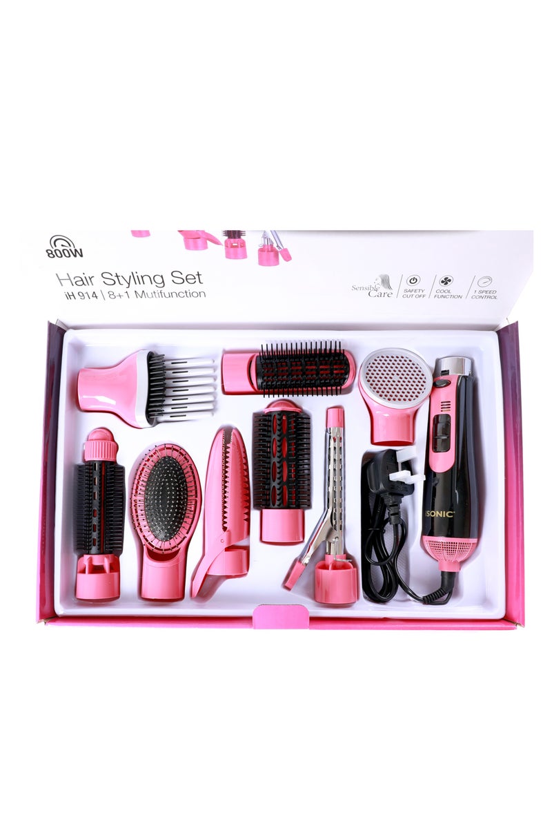 iSONIC مجموعة تصفيف الشعر متعددة الوظائف IH 914 8 في 1 - Image 4