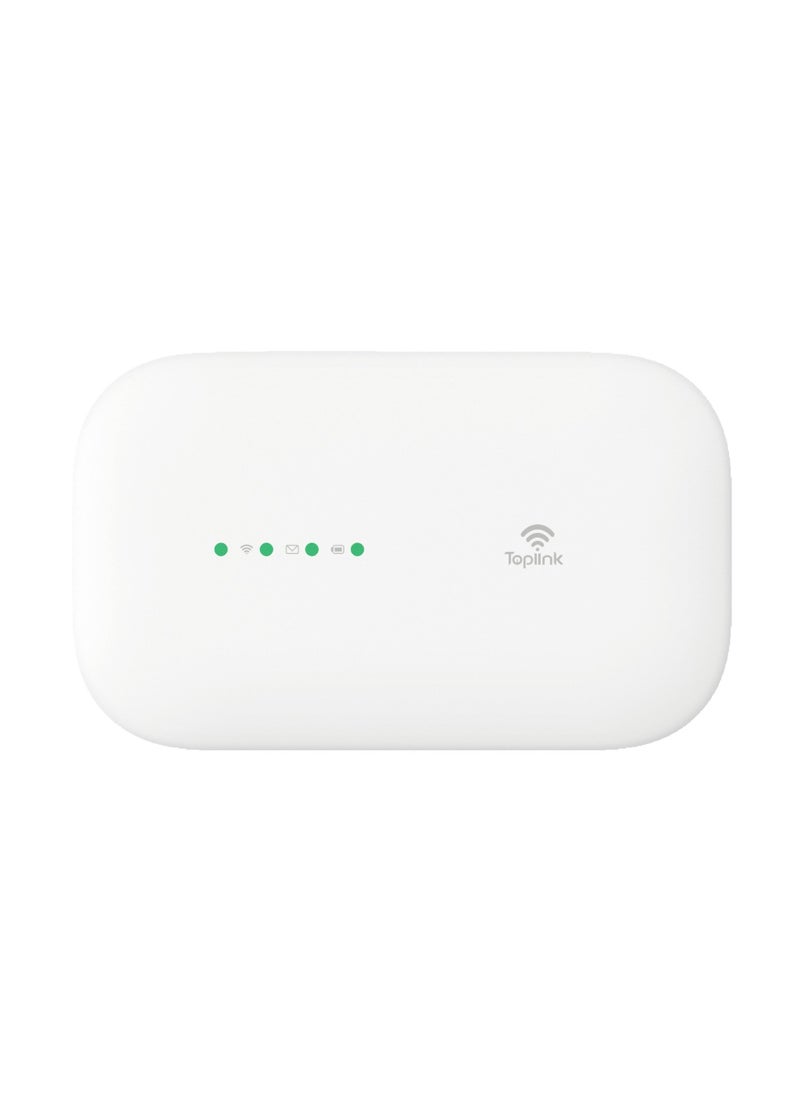 TOPLINK - HW66C 4G Pocket Mobilie Wi-Fi Router With 3000mAh Battery ，LTE 150Mbps,Plug And Play, Connects Up 12 Users，Compatible With All SIM Cards - Image 1